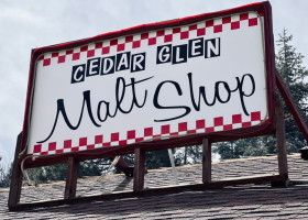 Cedar Glen Malt Shop food
