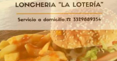 Loncheria La Lotería food