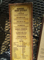 Longbranch Saloon menu