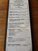 Ram Brewhouse menu