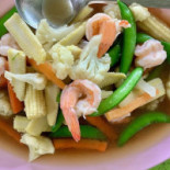 ย กุ้งเผา Comida