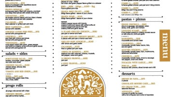 Cafe Bijoux menu
