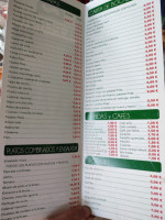 El Penon menu