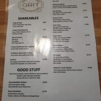 Grit 2c menu