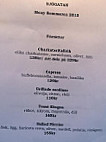 Restaurang Sjoegatan Paa Fyrvaegen I Falsterbo menu