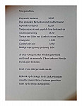 Lantaern Eten&drinken menu