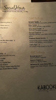 Kabooki Sushi Sand Lake menu