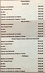 Cachaça & Cia menu