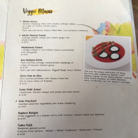 The Yellow Chilli menu