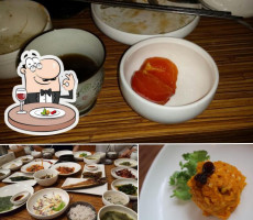 Hongsi Hanjeongsik food