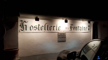 Hostellerie de la Fontaine food