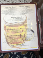 Friars' Brewhouse And Taproom menu