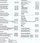 Braston Augusta - Travel Inn Braston Hotel menu