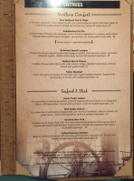 Trackers And Grill menu