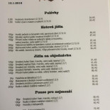 Restaurace Elixír Cardápio