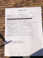 The Lone Buffalo By Tangled Roots Brewing Company menu