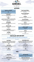 Hawksbill And Grill menu