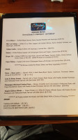 Cocktails 101 menu