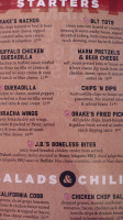 Drake's Nicholasville menu