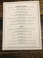 The Pickled Perch menu