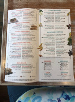 Tropical Smoothie Cafe menu