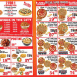 Flames Pizza & Wings Comida