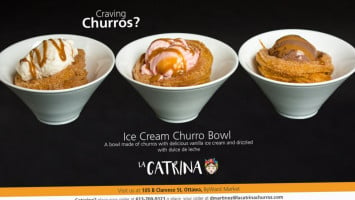La Catrina Churros Café Ice Cream Byward Market, Ottawa food