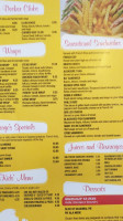 The Michigan City Sugar Bowl menu