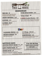Thee Tree House menu