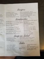 Wright's Family Diner menu