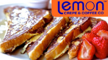 Lemon Crepe Coffee Co food