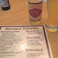 Witoka Tavern food