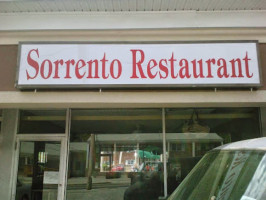 Sorrento Restaurant outside