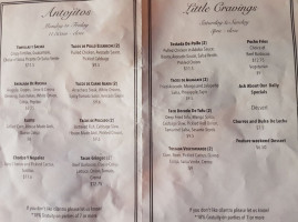 El Pocho Antojitos Bar menu