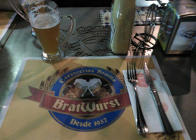 Bratwurst Cervecerias Bonilla food