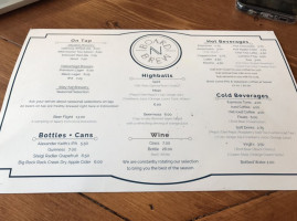 Board N Brew Cafe menu