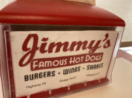 Jimmy's Famous Hot Dogs food