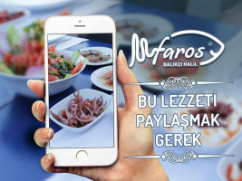 Faros Baliķ Evi Alacatlı food