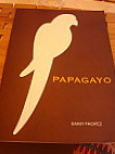 Le Papagayo menu