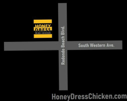 Honey Dress Fried Chicken food