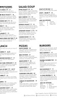 Rae's Bistro & Lounge menu