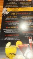 Tipsy Taco menu