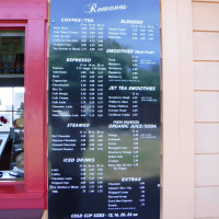 Romano's menu
