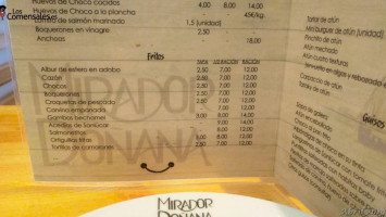 Mirador De Donana food