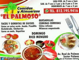 Comidas Y Almuerzos El Palmoso food