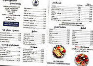 Kings Coffee Shop menu