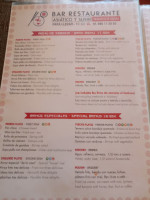 Asiatico Y Sushi menu