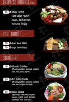 Cafe Nino menu