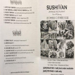 Sushivan Cardápio
