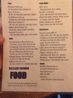 Milssam Tacorea menu